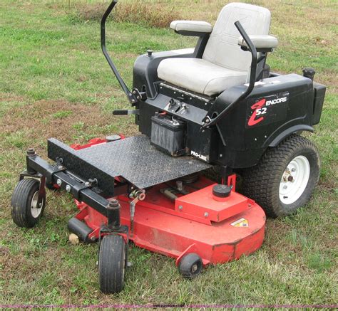this machine has the heavy duty deck and the 19 kawasaki commercial motor with only 650 hours on it. . Encore z48 zero turn mower